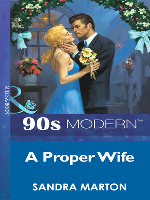 cover image of A Proper Wife